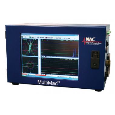 Double-channel eddy current flaw detector